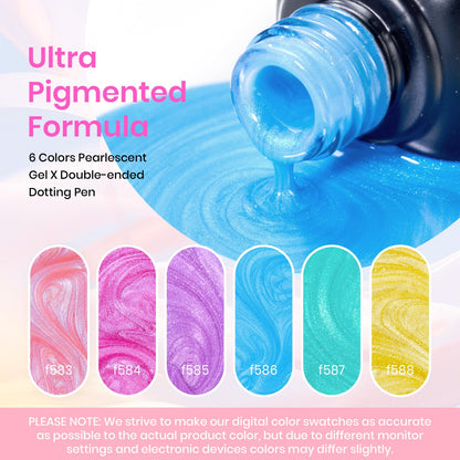 Beetles Cat Eye Gel Nail Polish Set, 6 Summer Colors Pastel Shimmer Glitter Gel Polish Kit Soak Off LED UV Curing Requires Pink Red Blue Orange Green Purple Velvet Gel with Magnet Gift for Women