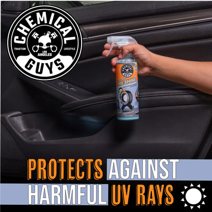 Chemical Guys Tire Kicker Sprayable Extra Glossy Tire Shine (Works on Rubber, Vinyl & Plastic), Great for Cars, Trucks, SUVs, Motorcycles, RVs & More, 16 oz (2 Pack)