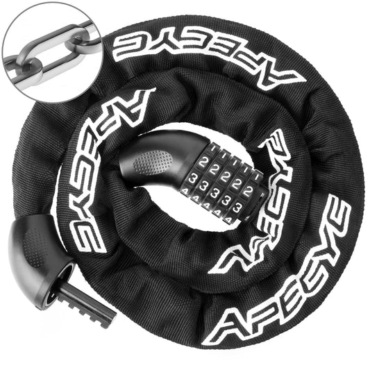 APECYC Bike Lock, 4FT Heavy Duty Anti Theft 5-Digit Combination Chain Lock