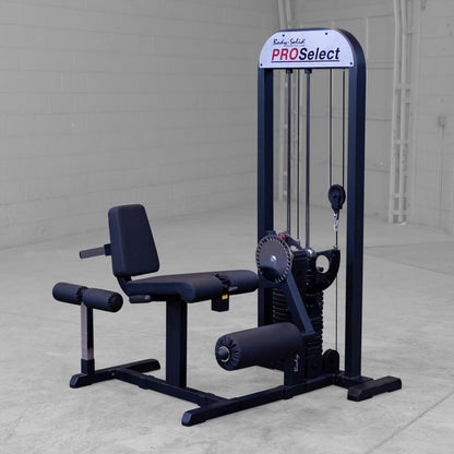 Body-Solid (GCEC-STK/3) Pro Select Leg Extension and Curl Machine, Weight Lifting Gym Equipment for Leg Press, Commercial and Home Leg Developer Strength Training Machines, 310 lb Weight Stack
