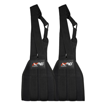 AYRO Fitness Hanging Ab Straps for Pull up Bar, Exercise Straps For Core Strength Training, Abdominal Sling Straps For Ab Swing & Leg Raises, Gym Hang Bar Straps For Men & Women, Abs Equipment For GYM & Home