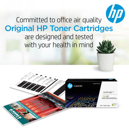 HP 206X Yellow High-yield Toner Cartridge | Works with HP Color LaserJet Pro M255, HP Color LaserJet Pro MFP M282, M283 Series | W2112X