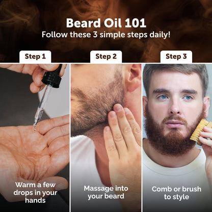 Detroit Grooming Beard Oil | Hydrating & Nourishing Formula with Vitamin E • Corktown Scent (1 oz)