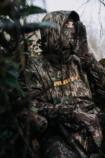 Muddy TRX Lightweight Neck Gaiter, Mossy Oak Greenleaf