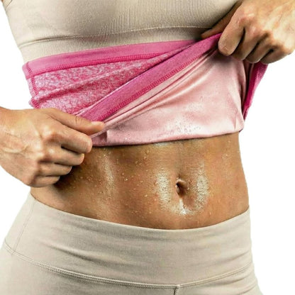Waist Trimmer Sweat Waist Trainer Wrap for Women - Ideal for Bodybuilding & Fitness