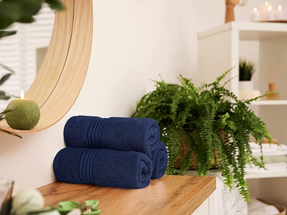 Utopia Towels 6 Piece Premium Hand Towels Set, 16 by 28 inches, 100% Ring Spun