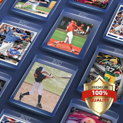 200ct Semi Rigid Card Holders & 200ct Card Sleeves for PSA, SGC, BGS, CSG Graded Card Submissions, Semi Rigid Baseball Cards Sleeves Protectors, PSA Graded Trading Cards Sleeve