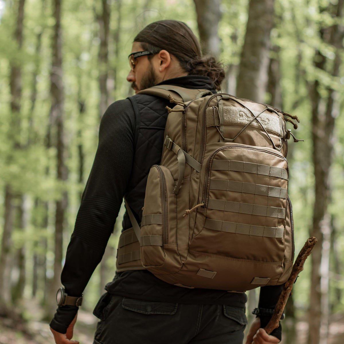 Mardingtop Military Tactical Backpack for Men 40L Molle Rucksack Assault Pack EDC Daypack for Hiking,Travel,Camping, Hunting