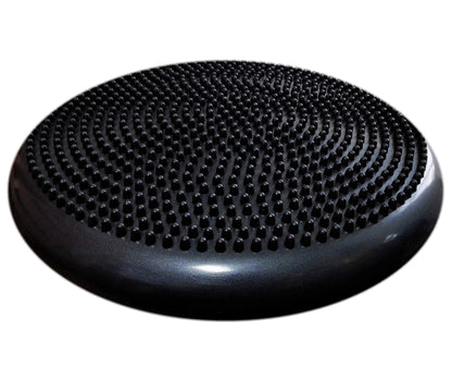 AppleRound Inflated Wobble Cushion with Pump, Air Stability Board, Core Balance Disc for Adults, Sensory Wiggle Seat for Kids, 13.5in / 34cm Diameter