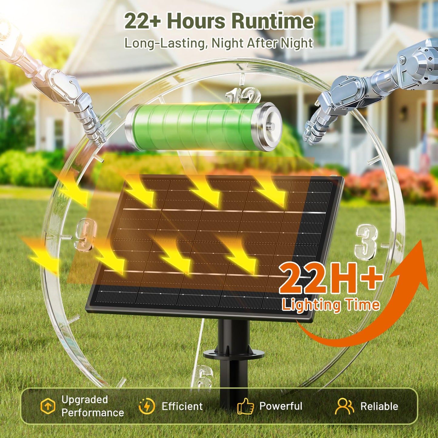 Amzrap 100FT Solar String Lights Outdoor Waterproof, 35+1 LED Shatterproof Bulbs Solar Powered with Remote & USB Port, 3 Light Modes Dimmable Patio Lights for Backyard, Garden, Camping