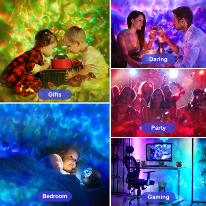 One Fire Galaxy Projector, Vibrant Galaxy Light Projector, White Noise & Bluetooth Room Lights for Bedroom,Remote Timer Kids Night Light,Cute Room Decor for Teen Girl Gifts Trendy Stuff