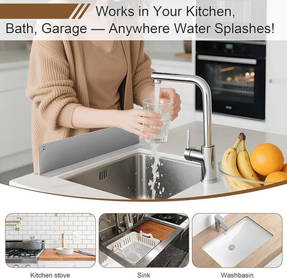 Silicone Sink Splash Guard, Sink Splash Guard