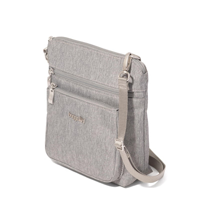 Baggallini Women's Modern Pocket Crossbody, Stone Heritage