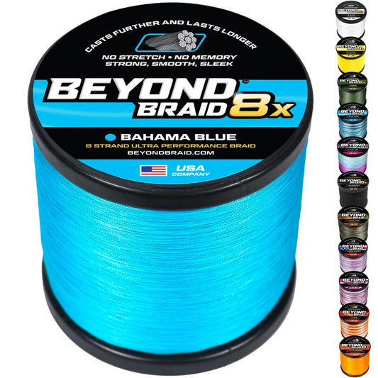Beyond Braid Bahama Blue 8X 150 Yards 10LB