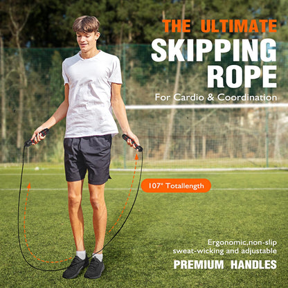 UZTUGG Agility Ladder Speed Training Set - 20ft Agility Ladder with 12 Cones, 4 Hurdles, Jump Rope, Running Parachute & Carry Bag for Soccer, Basketball, Football, Kids & Adults