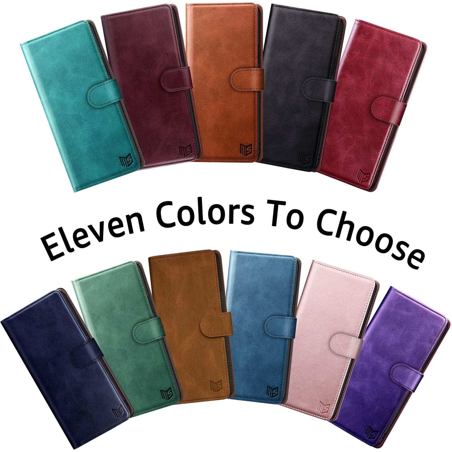 SUANPOT for Samsung Galaxy S24 Ultra Wallet case 【RFID Blocking】 Credit Card Holder,PU Leather Flip Folio Book Phone case Cover Women Men for Samsung S24 Ultra case Wallet(Light Brown)