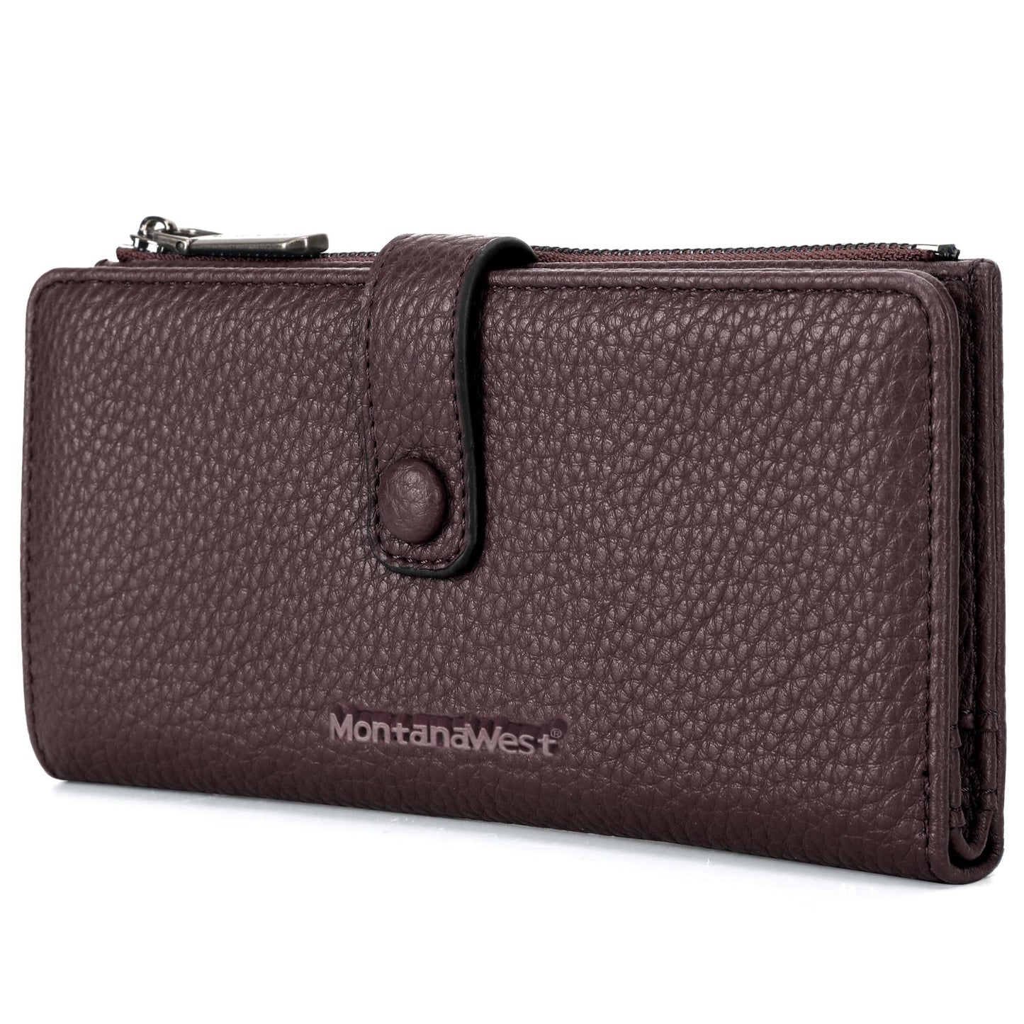 Montana West Women's Wallet Bifold RFID Blocking Wallets Large Capacity Card Holder Wallets with Zipper Coin Pocket