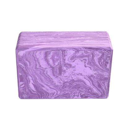 Hugger Mugger 4 in. Foam Yoga Block - Strong and Stable, Beveled Edges for Comfort, Most Favored Block Size, Helps with Alignment and Support in Many Poses