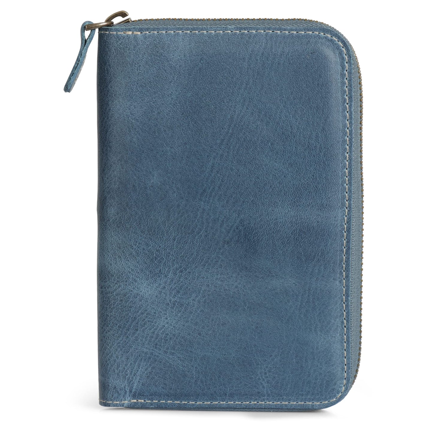 Londo Genuine Leather Padfolio – Portfolio Folder with Pencil Holder, Notepad & Zipper Closure for Business, Office & Travel