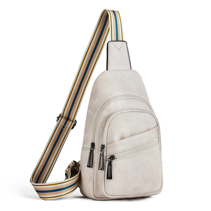 Sling Bag Crossbody Bags for Women Small Cross Body Bag Fanny Packs Chest Sling Purse for Daily Travel Leisure Sport