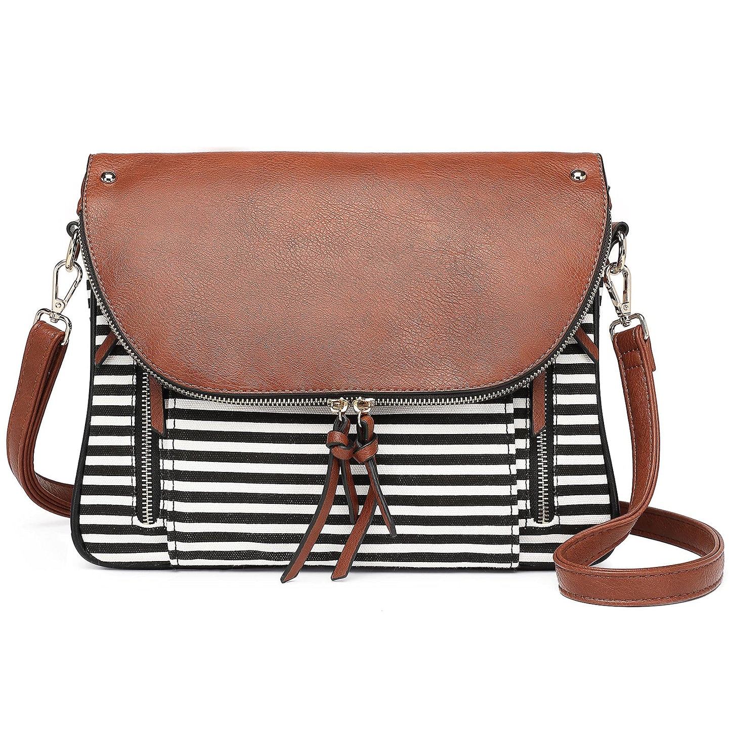 Crossbody Bags for Women, Large Capacity Canvas Travel Purses and Handbags for Women, Shoulder Messenger Bag for Daily Use