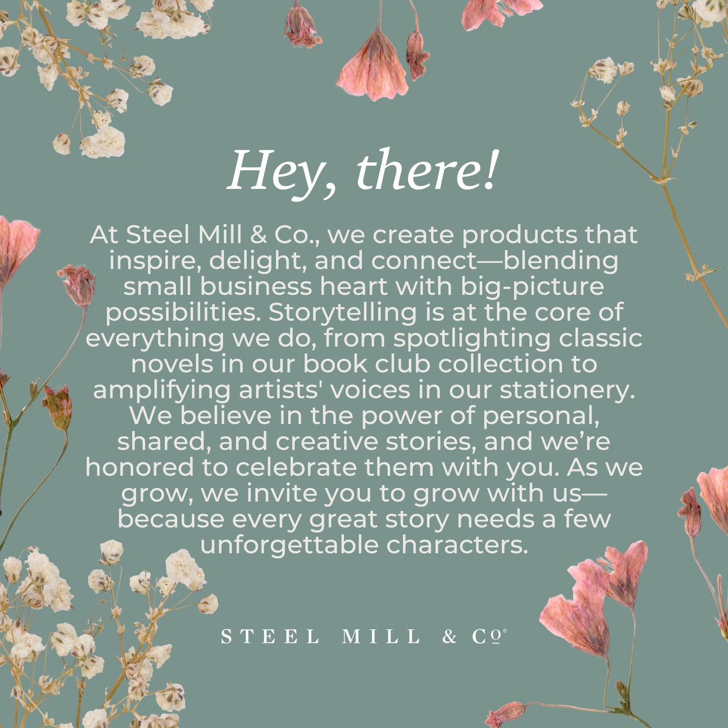 Steel Mill & Co Large Spiral Notebook College Ruled for Journaling/School/Work, 11" x 9.5" with Durable Hardcover and 160 Lined Pages, Wanderlust
