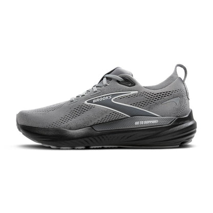 Brooks Men’s Glycerin GTS 22 Supportive Running Shoe - Primer Gray/Ebony/Bluewash - 10.5 Medium