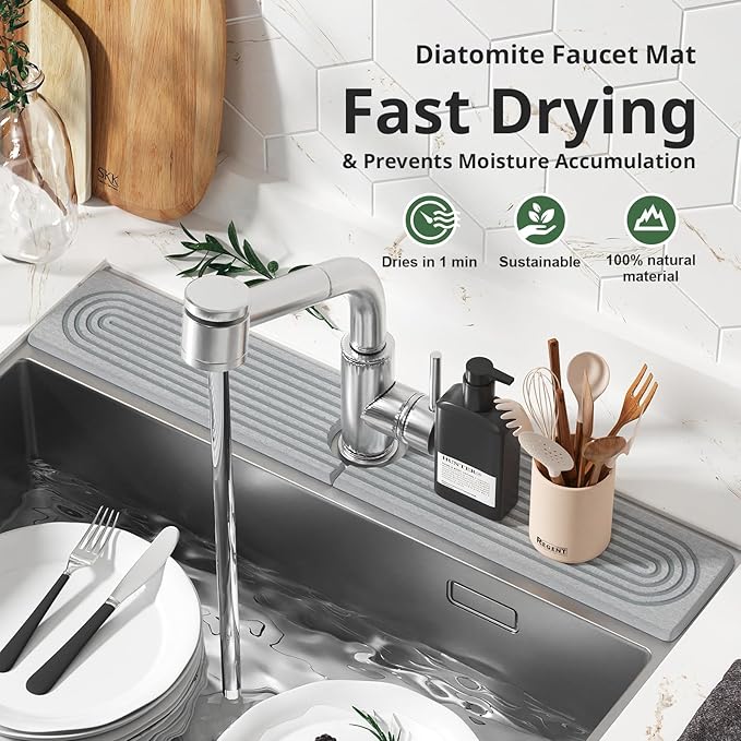 Quick Dry Sink Splash Guard