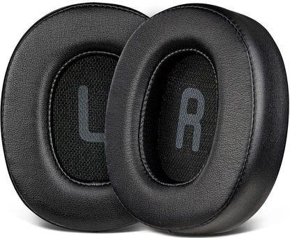 SOULWIT Earpads Replacement for JBL Tune 700BT, 710BT, 720BT, 750BTNC, 760NC, 770NC Wireless Over-Ear Headphones, Ear Pads Cushions with Soft Protein Leather and High-Density Foam - Black