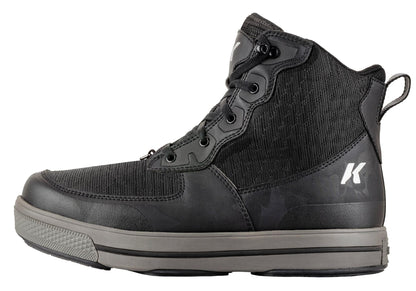 Korkers Men's Stealth Sneaker Wading Boot with Fixed Kling-On Rock Soles