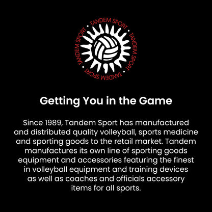 Tandem Sport Reaction Ball, Large - Hand Eye Coordination Training - Reaction Training For Baseball, Volleyball, Lacrosse, Goalie Training and All Sports - Reflex Training Gear