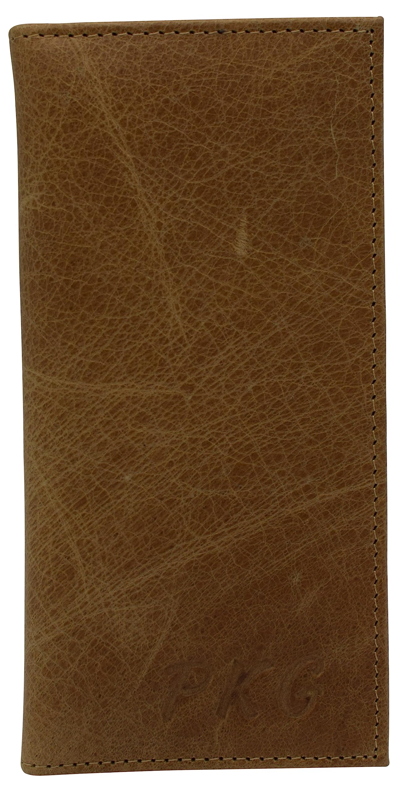 MARSHAL Personalized Cowhide Leather Basic Checkbook Cover RFID Blocking for Men Women