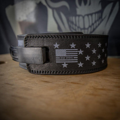 Weight Lifting Belt - Lever Gym Belt for Weightlifting, 10mm Leather Weight Belt for Men, 4 Inches Wide for Support & Stability for Workouts, Powerlifting, Bodybuilding, Fitness & Crossfit M 1776