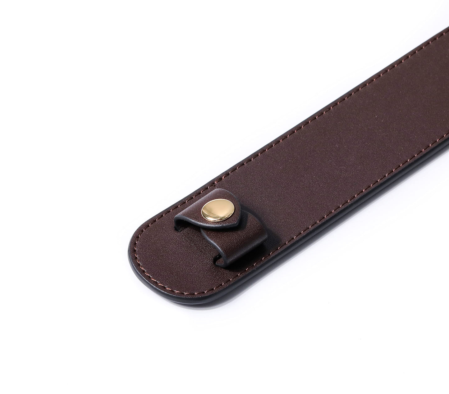 GOXTECH Leather Shoulder Strap Pad for Designer Trendy Bags (Coffee color)