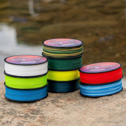 KastKing SuperPower Braided Fishing Line - Zero Stretch, Abrasion Resistant | Smaller Diameter, 300 Yards