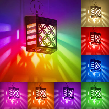 Night Light, Nights Lights Plug Into Wall [2 Pack], Plug in Night-Light, Nightlight, Dusk to Dawn Sensor, Adjustable Brightness Nightlights for Bathroom, Hallway, Stairway, Soft White