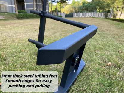 shikoyi Weight Sled for Training Adjustable Handle Push-Pull Workout Sled Fitness Sled for Athletic Exercise, Speed Improvement and Strength Training