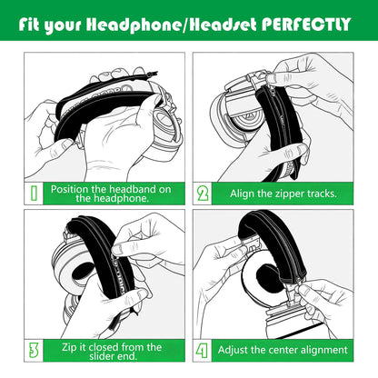 Professional Replacement Headband Compatible with Audio Technica M30 M40 M50 M50X M50S M40X Headphone Protector with Breathable Fabric