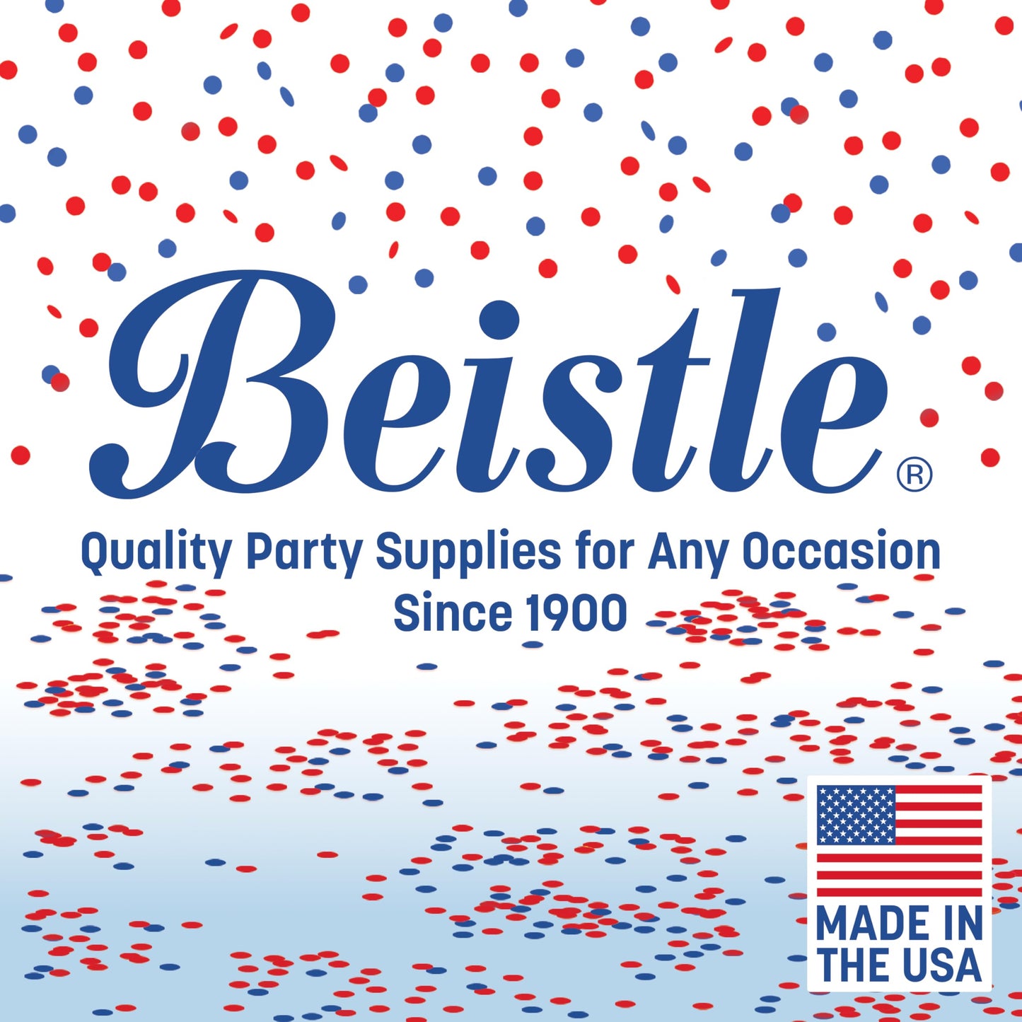 Beistle Red, Silver, and Blue 3-D Foil Star Centerpieces – 6 Pack, Dimensional Star Table Decorations, Freestanding Metallic Décor for New Year’s Eve Celebrations, July 4th Parties & Patriotic Events