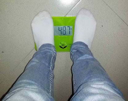 NewlineNY Auto Step On Super Mini Travel Bathroom Digital Scale, 5.25" x 8.5" SBB0638SM (Strawberry Ice)