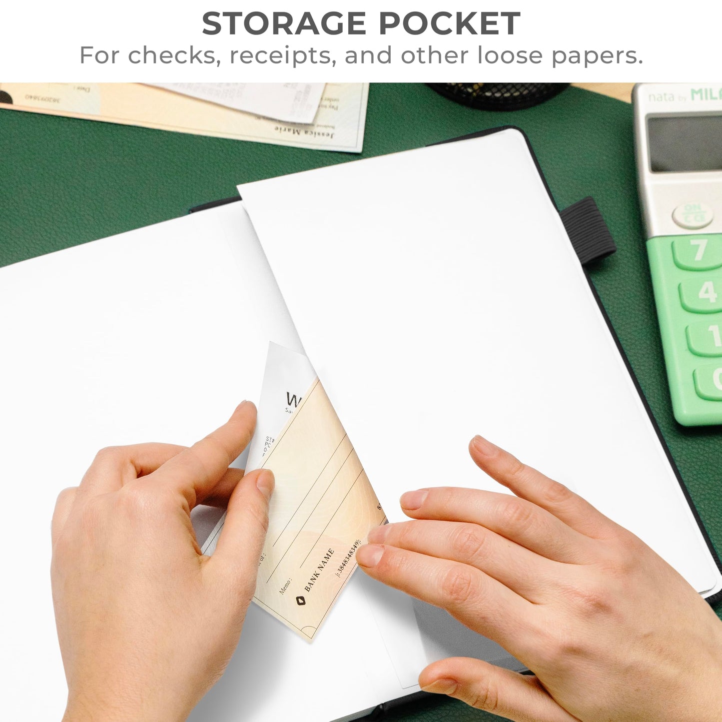 Clever Fox Bill Tracker Notebook – Monthly Bill Payment & Home Finance Organizer with Pocket – Efficient Budget & Expense Planner – Ledger Book to Manage Paying Bills for Saving Money (Black)