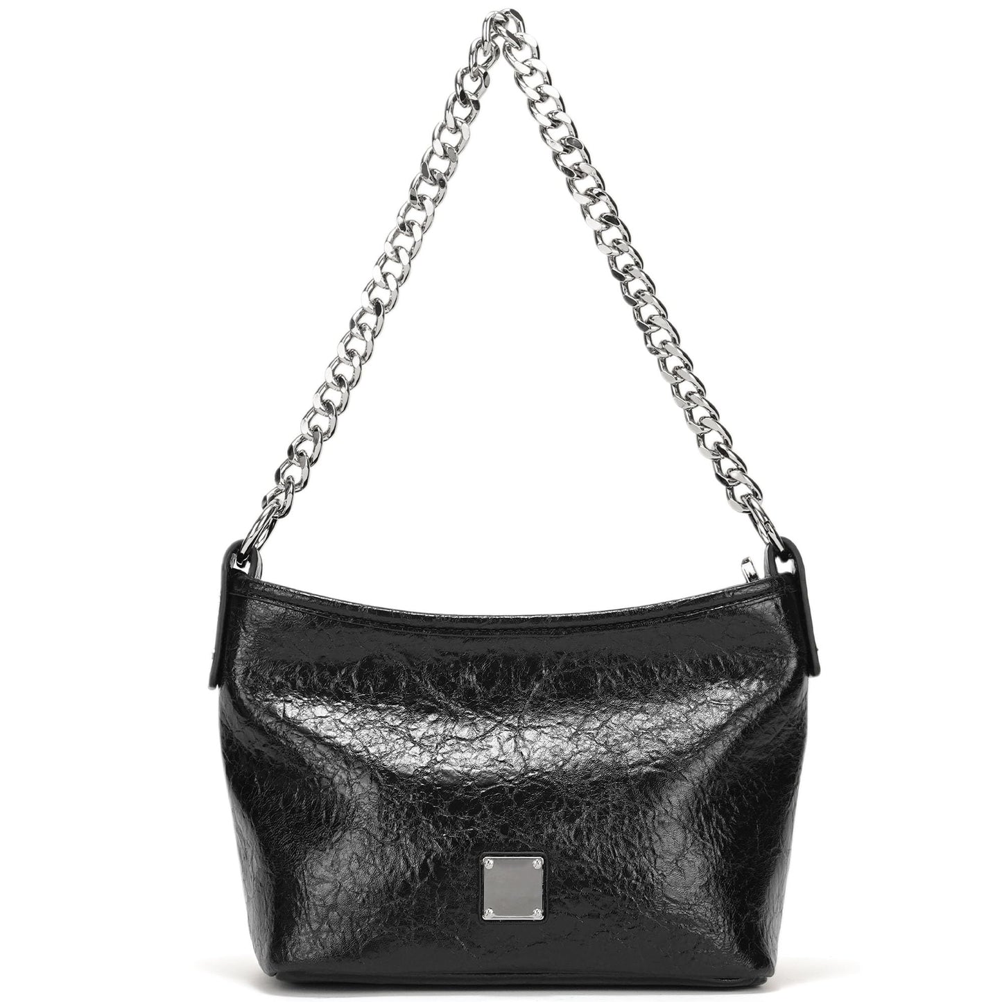 GEMIU Shoulder Bags for Women, Leather Bucket Crossbody Bag Trendy Chain Hobo Handbags Purses for Everyday Work