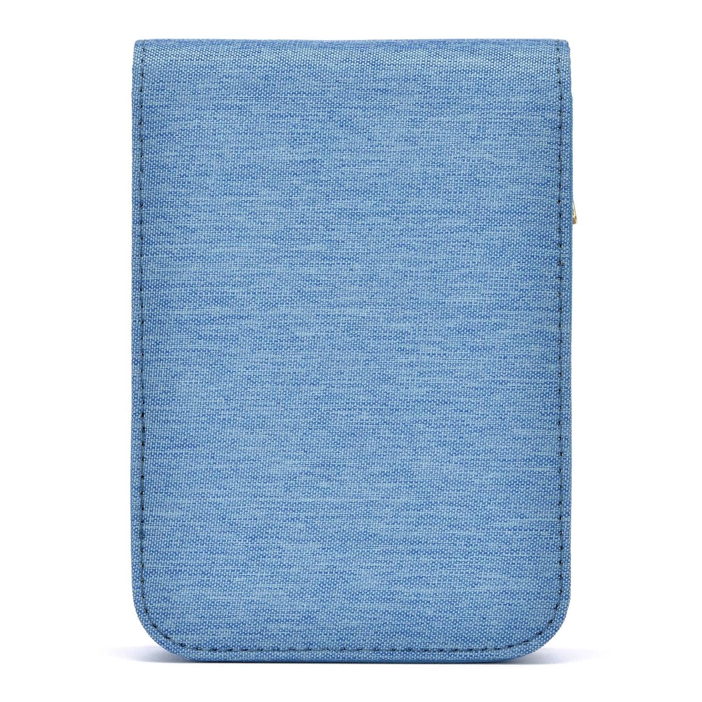 Lanxivi 12 Fountain Pen Case, Rollerball Pen Case Blue Color, Waterproof Canvas Pen Display Holder Organizer Bag