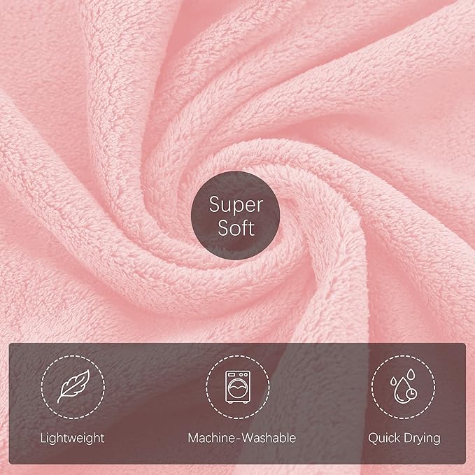 TENSTARS Luxury Silk Hemming Towel Set