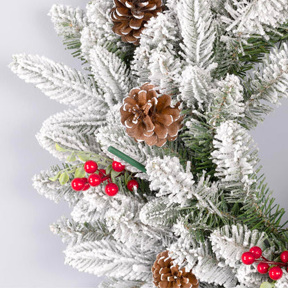 Scentsicles White Winter Fir Scented Christmas Ornaments with Hooks