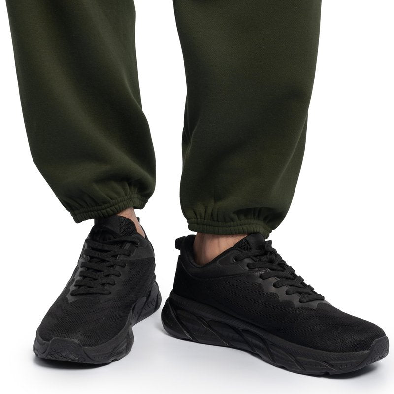 Fruit of the Loom Men's Eversoft Fleece Sweatpants with Pockets, Moisture Wicking & Breathable, Sizes S-4X, Elastic Bottom-Duffle Bag Green, Small