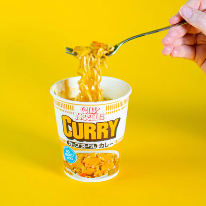 Nissin Cup Noodle Ramen Noodle Soup, Curry, 2.82 Ounce (Pack of 6)