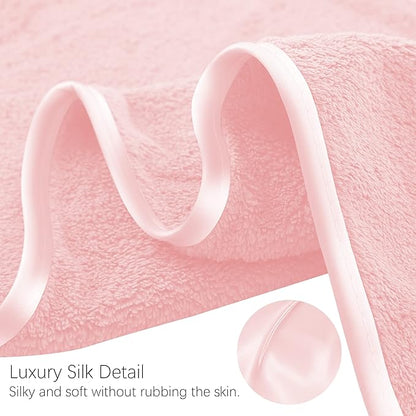 TENSTARS Silk Hemming Hand Towels