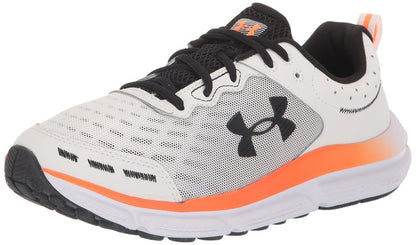 Under Armour Men's Charged Assert 10 Shoes, (101) White/White/Black, 11.5 X-Wide