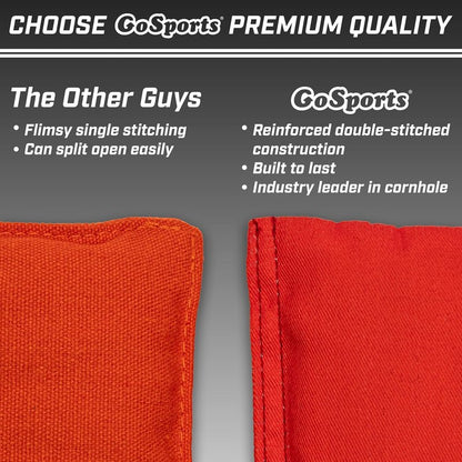 Classic Cornhole Bean Bags Set of 4 | 16 Colors Available - Regulation All Weather Design